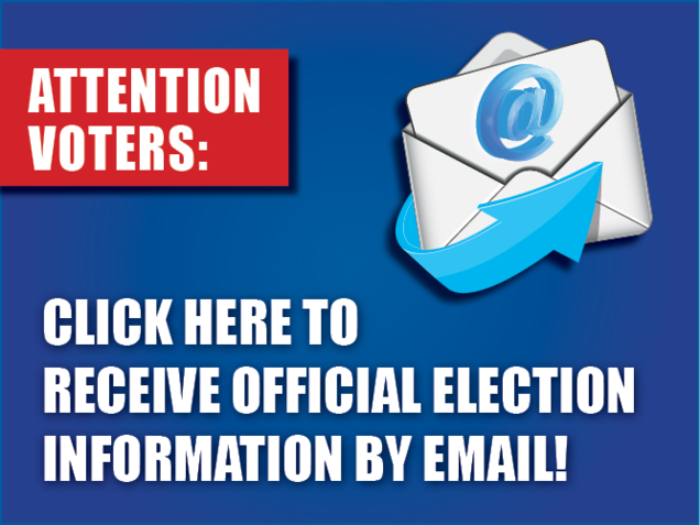 recibir información electoral por correo electrónico