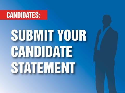 Submit your candidate statement